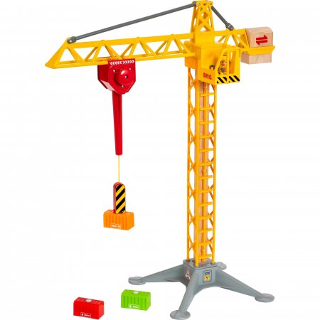 BRIO statybinis kranas su šviesomis, 33835 33835