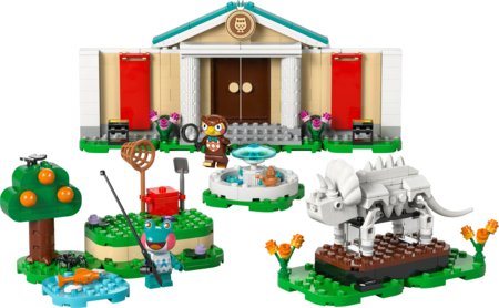 77056 LEGO® Animal Crossing™ Blathers muziejaus kolekcija 