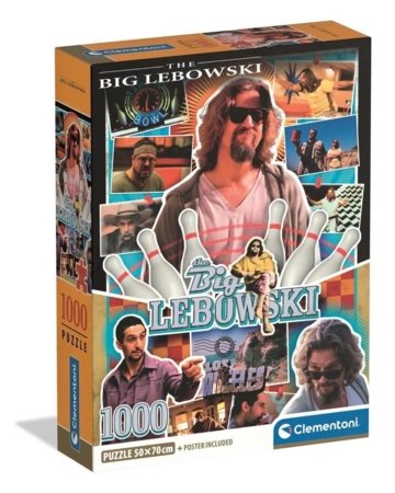 CLEMENTONI dėlionė Cult Movies 2026 - The Big Lebowski, 1000 det., 37514 