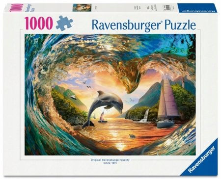 RAVENSBURGER PUZZLE dėlionė Pavasario saulėlydis, 1000 det., 12001711 0 