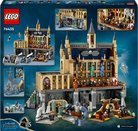 76435 LEGO® Harry Potter™ Hogvartso pilis: didžioji salė 