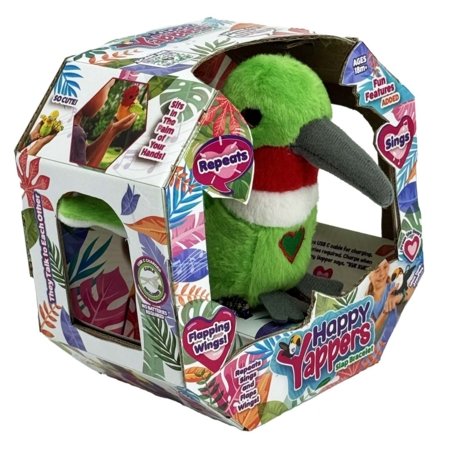 HAPPY YAPPERS interaktyvus pliušinis žaislas Kolibris, 9401 