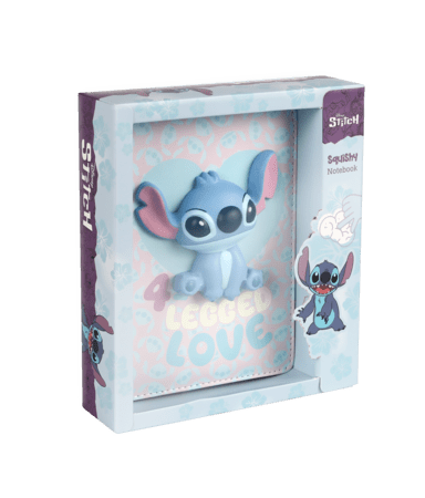 STITCH užrašų knygelė Squishy 3D, 75224PTR 
