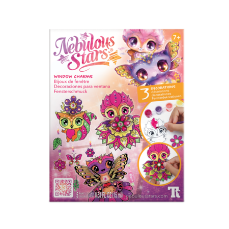 NEBULOUS STARS kūrybinis rinkinys Window Charms, 11030 
