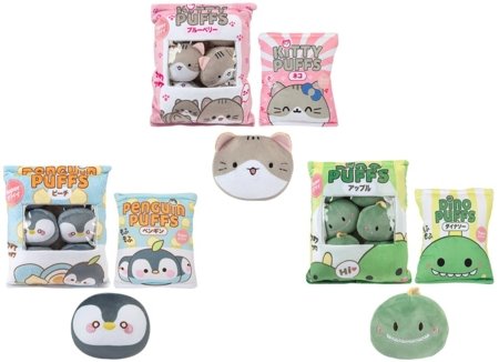 MOCHI POP pliušinis žaislas Snack Pack, 28 cm, asort., 453484 