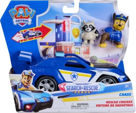 PAW PATROL transporto priemonė Search & Rescue Chase, 6074764 