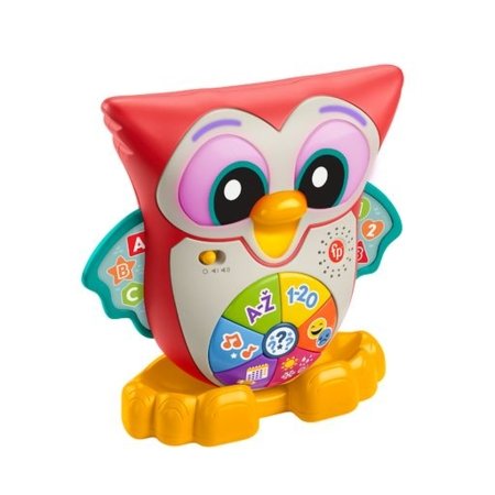 FISHER PRICE muzikinis,interaktyvus  pelėdžiukas Pupū, lietuviškai įgarsintas, HNK87 HNK87