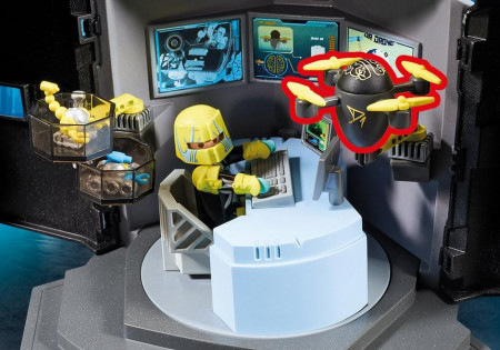 PLAYMOBIL Top Agents Dr. Drone's Command Base, 9250 9250