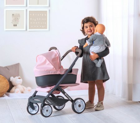 SMOBY MAXI-COSI Quinny rausvas vežimėlis, 7600253117 7600253117
