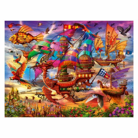 RAVENSBURGER dėlionė Skrydis, 1500 det., 12001487 