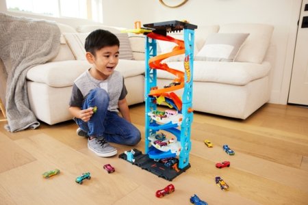 HOT WHEELS rinkinys transformuojamas bokštas, HKX43 HKX43