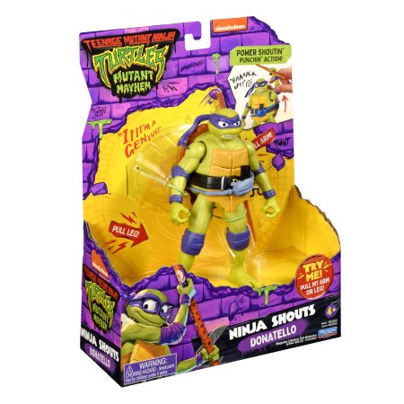 TMNT figūrėlė Ninja Shouts Donatello, 83352 83352