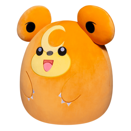 SQUISHMALLOWS POKEMON pliušinis žaislas Teddiursa 35cm., SQPK00043 