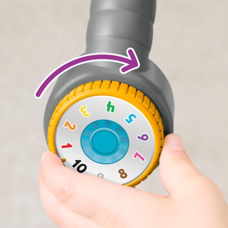 FISHER-PRICE LAUGH AND LEARN 2 in 1 žaislinis dulkių siurblys, JMM33 