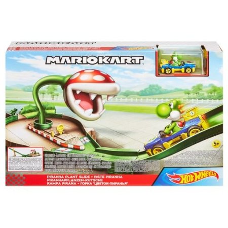 HOT WHEELS Mario Kart rinkinys Augalas piranija, GFY47 GFY47