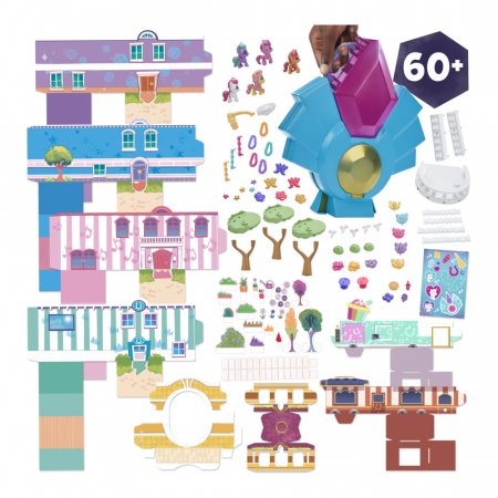 MY LITTLE PONY mini žaidimų rinkinys Crystal Brighthouse, F38755L0 F38755L0