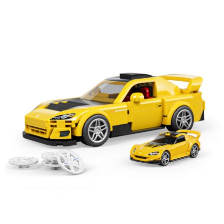 MATTEL BRICK SHOP HOT WHEELS 1:32 Honda S2000 konstruktorius, JFR88 