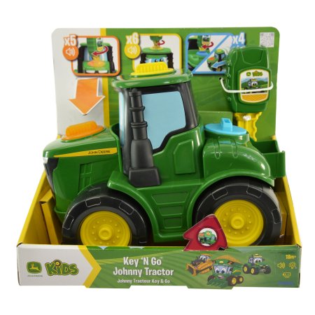 JOHN DEERE traktorius Key N Go Johnny, 47500 