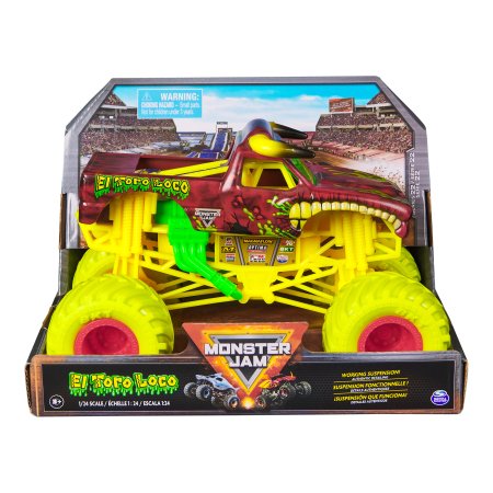 MONSTER JAM 1:24 visureigis El Toro Loco, 6069732 