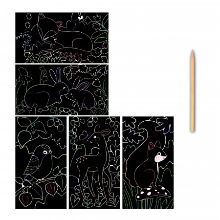 SYCOMORE kūrybinis rinkinys, miško gyvūnai, CREA042 CREA042