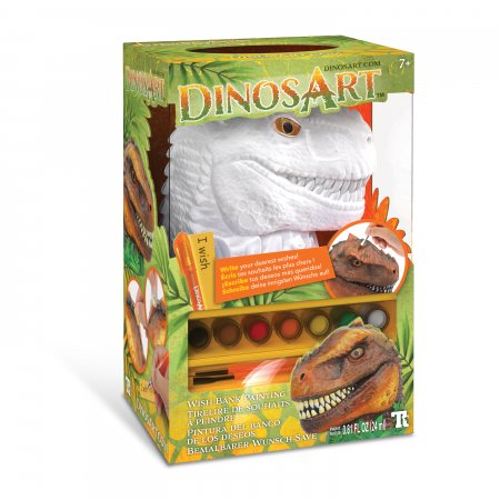 DINOSART spalvinama taupyklė T-Rex, 15405 15405