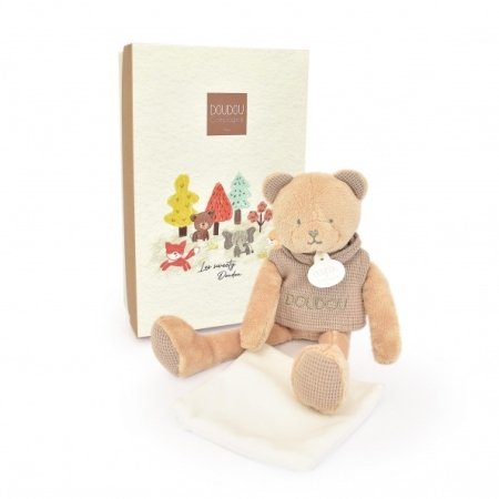 DOUDOU ET COMPAGNIE miego žaislas-meškutis 25cm, DC4187 
