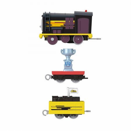 THOMAS & FRIENDS motorizuotas teminis garvežiukas su vagonu 2022, HFX97 HFX97