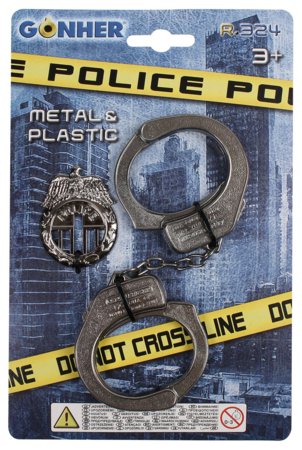 GONHER antrankiai ir policininko ženklelis, 324/0 324/0