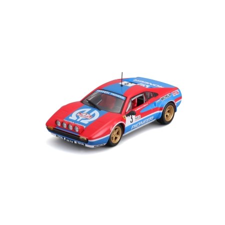 BBURAGO 1:43 lenktyninis automodelis Ferrari 308 GTB 1982, 18-36304 