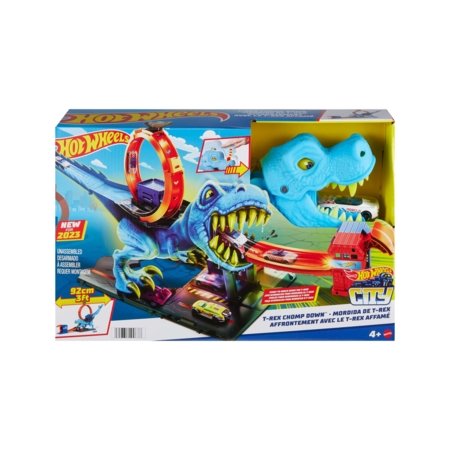 HOT WHEELS rinkinys Dinozauras su kilpa, HKX42 HKX42