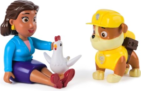 PAW PATROL figūrėlė Hero Pup Core Rubble, 6070749 