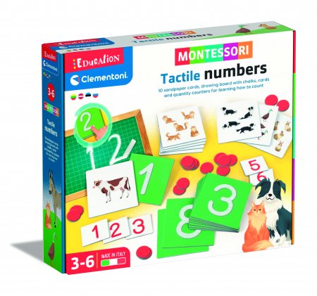 CLEMENTONI Education Montessori lavinamasis žaidimas Paliesk Skaičius, 50737 50737