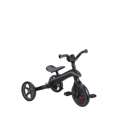 GLOBBER triratukas Explorer Trike 4in1,juodas-pilkas, 732-120 