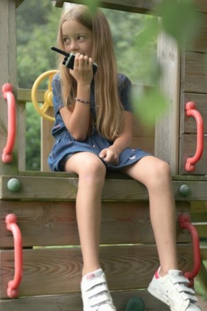 KIDYWOLF racijų komplektas vaikams ir suaugusiems, smėlio/turkio, iki 6 km, KIDYTALK-NC 