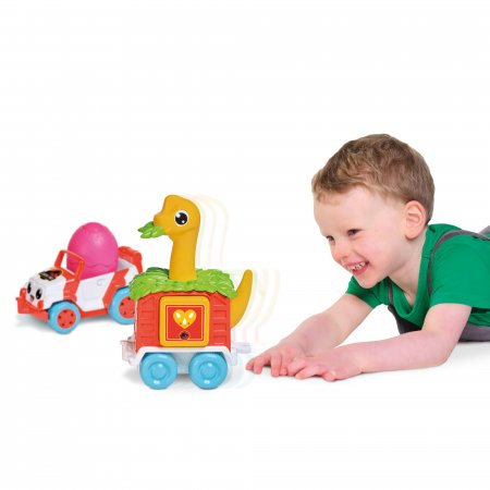 TOMY mašinėlės rinkinys su dinozauru Dino Rescue Ranger, E73253 E73253
