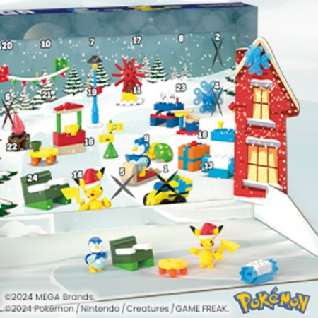 MEGA CONSTRUX POKEMON advento kalendorius, GYG99 