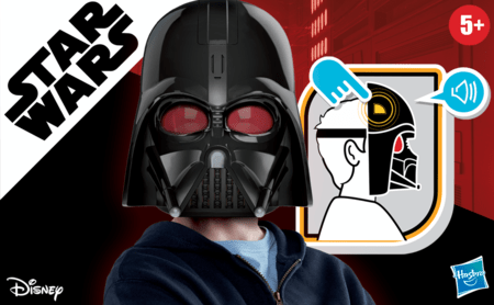 STAR WARS Dark Vader elektroninė kaukė, F9498 