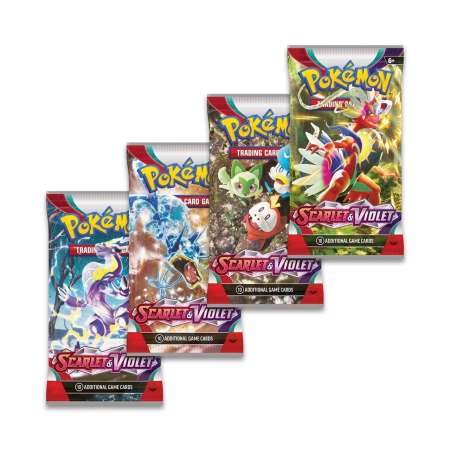 POKEMON kortos SCARLET & VIOLET 1 BOOSTER, 820650853241 