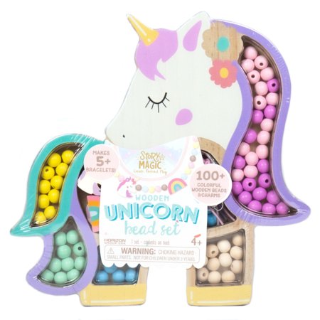 STORY MAGIC kūrybinis rinkinys Mediniai vienaragių karoliukai, 205527 