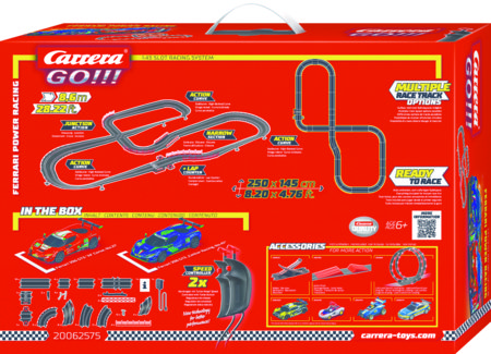 CARRERA GO racing set Ferrari Power Racing, 20062575 