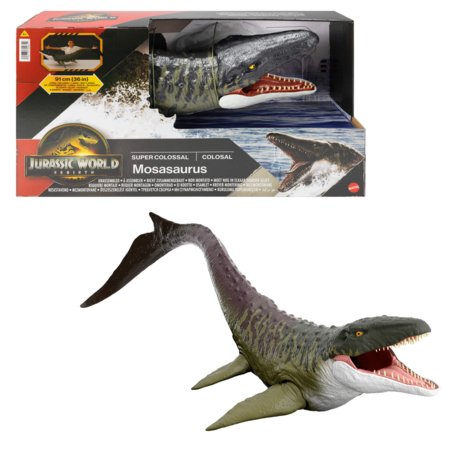 JURASSIC WORLD milžiniška figūrėlė – Super Colossal Mosa, JGB51 