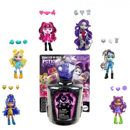 MONSTER HIGH Potion eleksyras mini siurprizų rinkinys, HYB10 