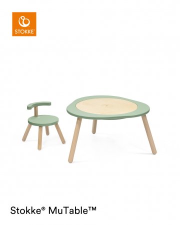 STOKKE daugiafunkcinis žaidimų stalas MUTABLE™, clover green, 627003 627003