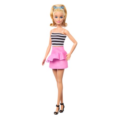 BARBIE Barbė madistė dryžuota palaidine, HRH11 
