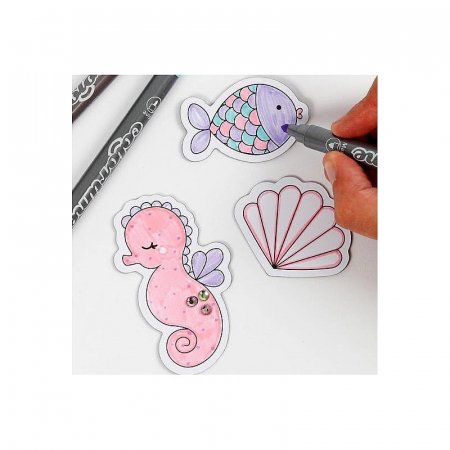 CREATIV spalvinami magnetukai jūros gyvūnai, 51238 51238