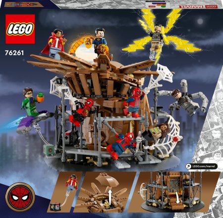 76261 LEGO® Super Heroes Marvel Paskutinis žmogaus-voro mūšis 76261