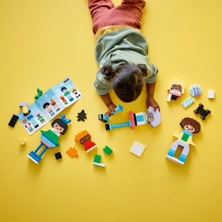 10423 LEGO® DUPLO Town Konstruojami Emocijų Žmogeliukai 