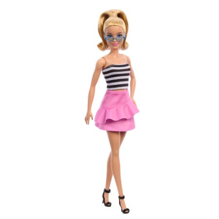 BARBIE Barbė madistė dryžuota palaidine, HRH11 