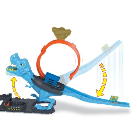 HOT WHEELS rinkinys Dinozauras su kilpa, HKX42 HKX42