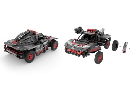 RASTAR 1:14 surenkamas automodelis Audi RS Q e-tron Bricks, 92170 